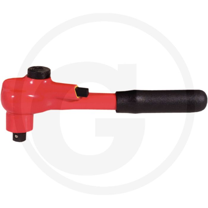Ks tools 1/2" geïsoleerde omschakelbare ratel, 32 - 245mm lengte Ks tools 1/2" geïsoleerde omschakelbare ratel, 32 - 245mm lengte