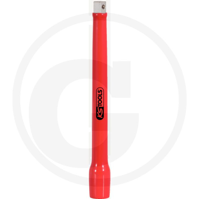 Ks tools 1/2" geïsoleerd verlengstuk met schroefvergrendeling, 250 mm - din 7434 conform