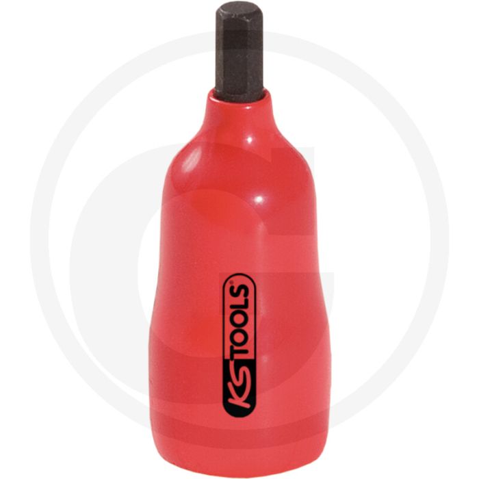 Ks tools 1/4” geïsoleerde bit-doppen voor binnenzeskant - 44mm