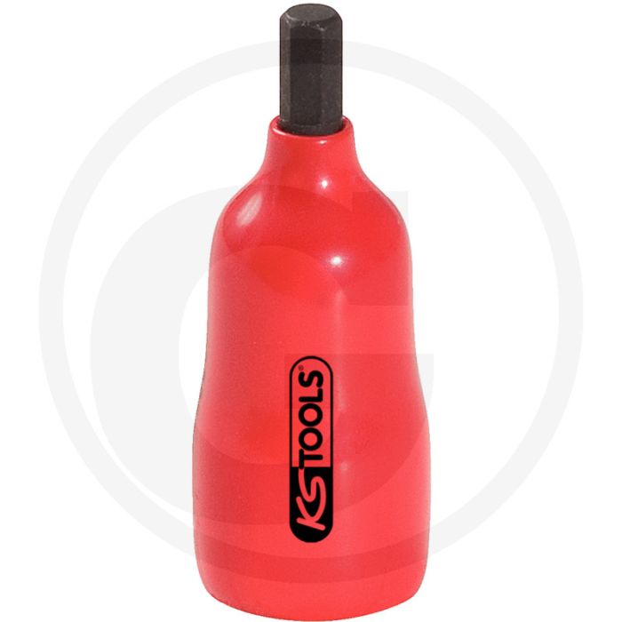 Ks tools 1/4” geïsoleerde bit-doppen voor binnenzeskant 44mm