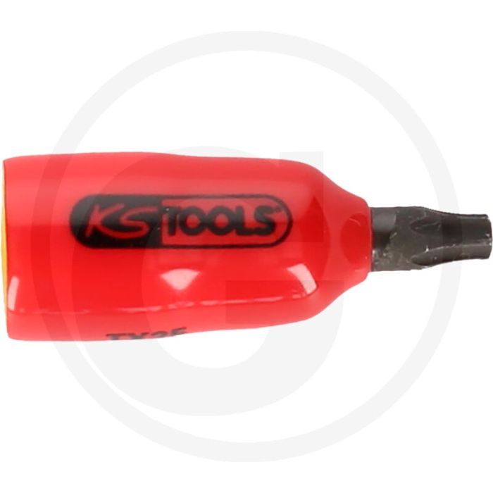 Ks tools 1/4” bit-dop met beschermende isolatie - torx t27, 45mm l Ks tools 1/4” bit-dop met beschermende isolatie - torx t27, 45mm l