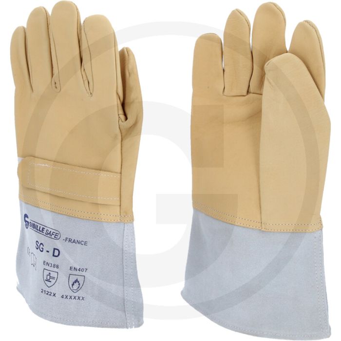 Ks tools Überzieh-handschuh, größe 11 für elektriker-schutzhandschuh - lederhandschuh für dielektrische handschuhe