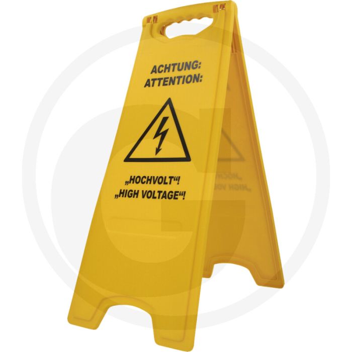 Ks tools ks tools aufsteller mit blitzsymbol - zusammenklappbarer signalständer Ks tools ks tools aufsteller mit blitzsymbol - zusammenklappbarer signalständer