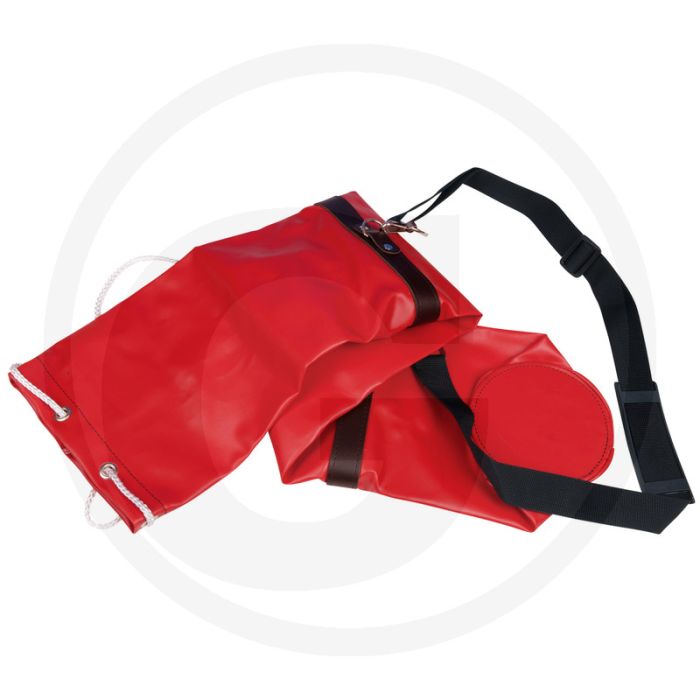 Ks tools beschermende tas voor isolatiemat - rood kunstleer, draagriem - 230mm breed, 1m lengte Ks tools beschermende tas voor isolatiemat - rood kunstleer, draagriem - 230mm breed, 1m lengte