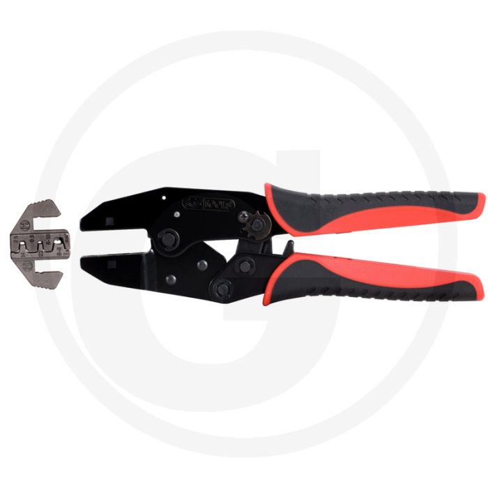 Ks tools Crimpzange für Steckhülsen awg 14 - 22, mit Zwangssperre