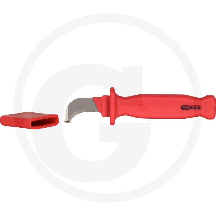 Ks tools isoleerde kabelmes met hakenmes, 200 mm - isolatie nach iec 60900 Ks tools isoleerde kabelmes met hakenmes, 200 mm - isolatie nach iec 60900