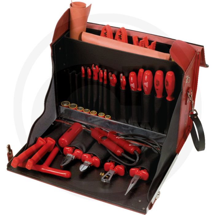 Ks tools isolierter werkzeugkoffer, 36-delig - tauchisolierung nach iec 60900 Ks tools isolierter werkzeugkoffer, 36-delig - tauchisolierung nach iec 60900