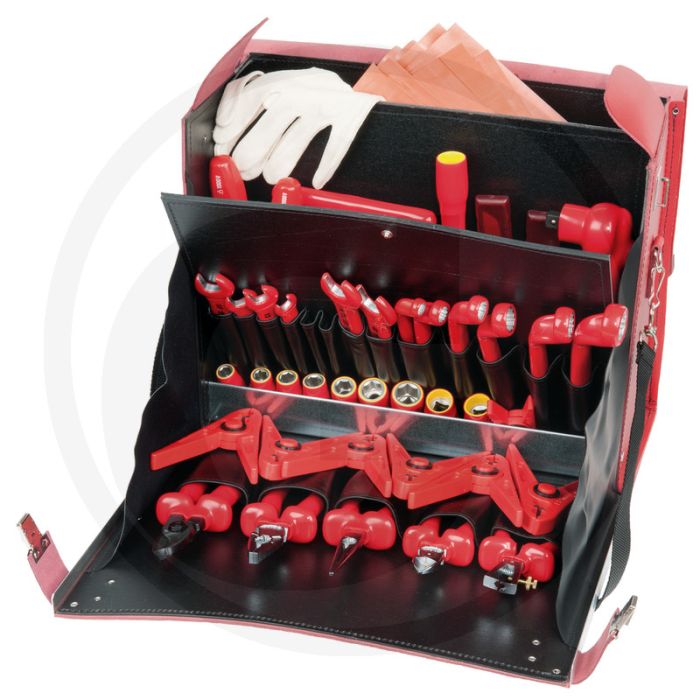 Ks tools profi elektriciens gereedschapset, 55-dlg. - dompelisolatie 1000v ac / 1500v dc Ks tools profi elektriciens gereedschapset, 55-dlg. - dompelisolatie 1000v ac / 1500v dc