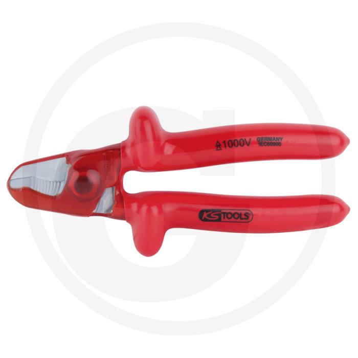Ks tools 1000v kabelschaar éénhandbediening,165 mm - voor koper- en alukabels tot 17mm² Ks tools 1000v kabelschaar éénhandbediening,165 mm - voor koper- en alukabels tot 17mm²