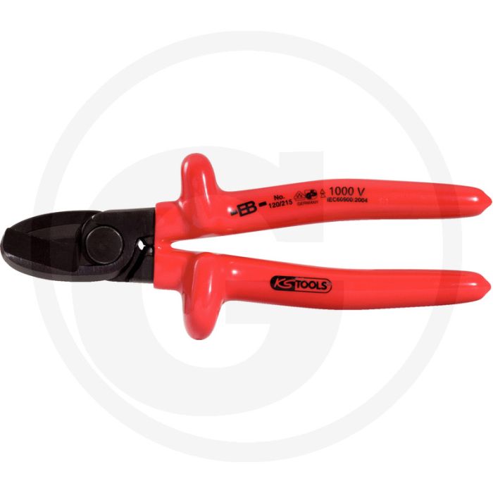Ks tools classic 1000v einhand-kabelschneider, 215 mm - max doorsnee 70 mm²