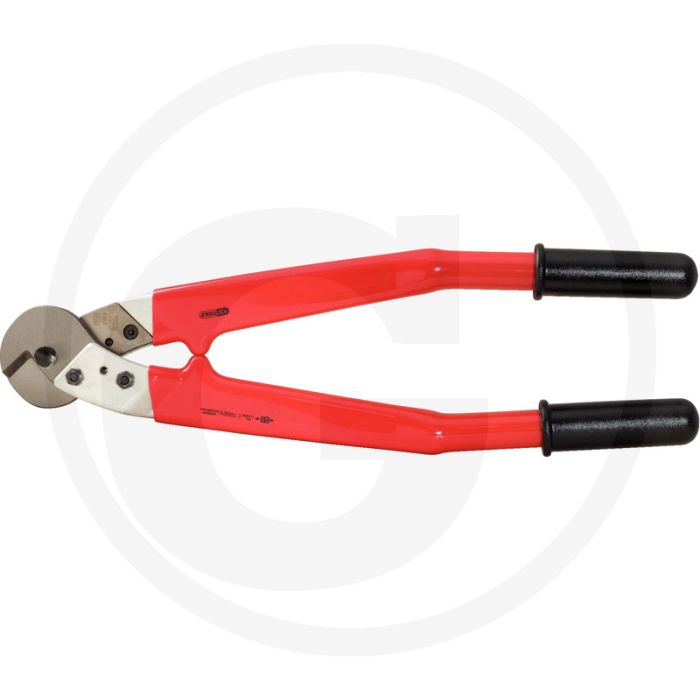 Ks tools isoleerde staaldraadl-kabelschaar, 600 mm - voor quetschfreies schneiden - 180x65x615 mm Ks tools isoleerde staaldraadl-kabelschaar, 600 mm - voor quetschfreies schneiden - 180x65x615 mm