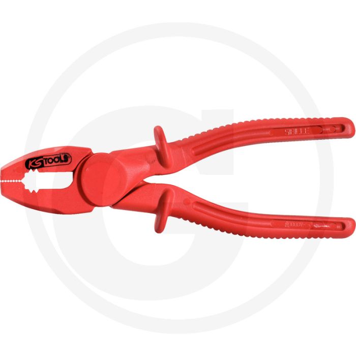 Ks tools geïsoleerde kunststof-combinatietang met schneide 15mm