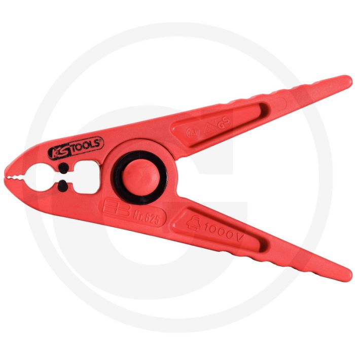 Ks tools geïsoleerde plastic clip, groot, 160 mm, 1000 v prüfzertifikat