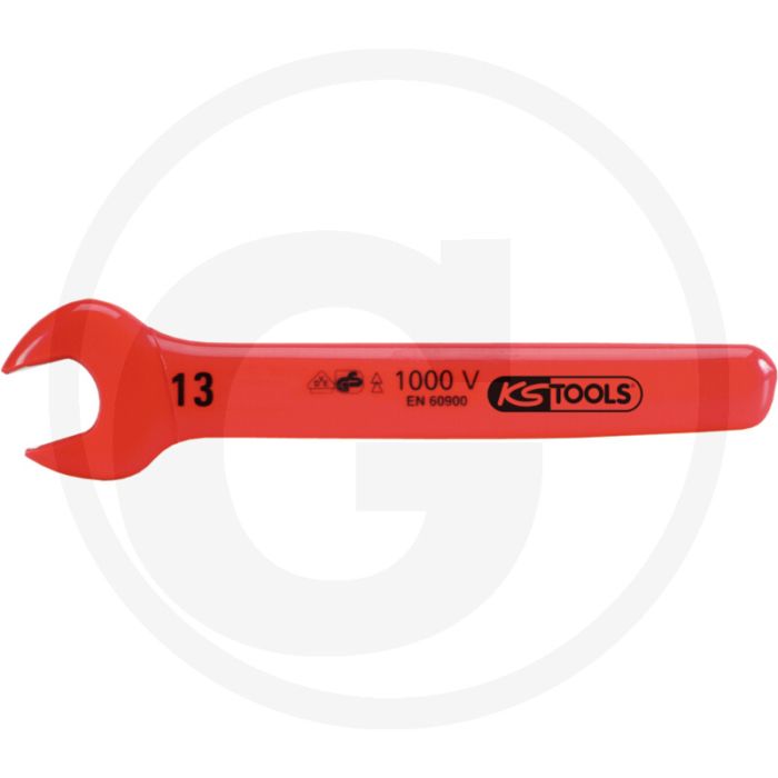 Ks tools geïsoleerde steeksleutel, 6 mm - maulstellung 15° abgewinkelt