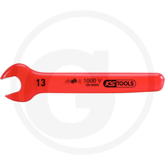 Ks tools geïsoleerde steeksleutel, 14 mm - maulstellung 15° abgewinkelt Ks tools geïsoleerde steeksleutel, 14 mm - maulstellung 15° abgewinkelt