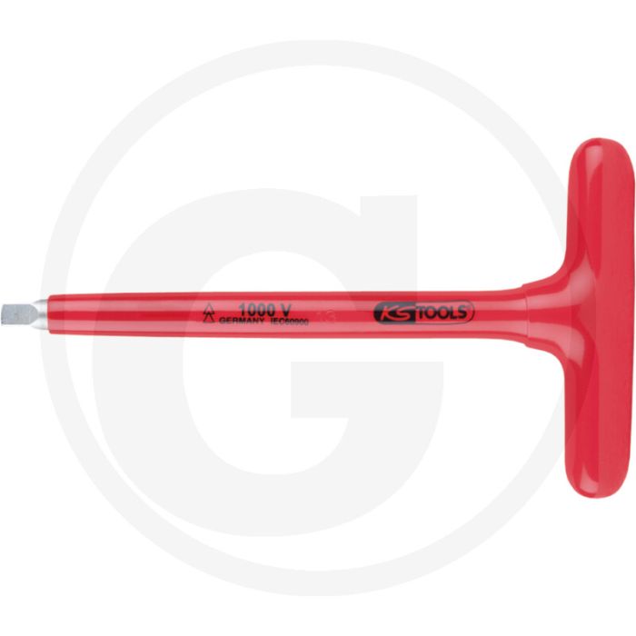 Ks tools 1/4” geïsoleerde opzetdopsleutel met t-g - 160mm l1