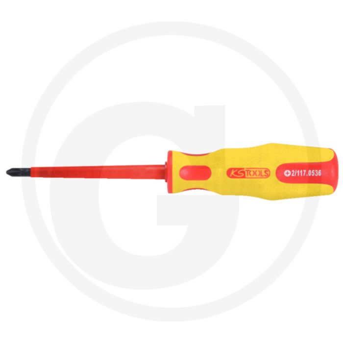 Ks tools ergotorque® vde-schroevendraaier pz 3 265mm met 2-komponentengriff Ks tools ergotorque® vde-schroevendraaier pz 3 265mm met 2-komponentengriff