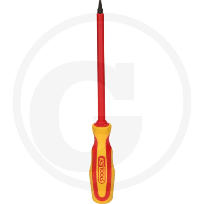 Ks tools ergotorque vde innenvierkant-schraubendreher #1, 2 - isolierung nach iec 60900