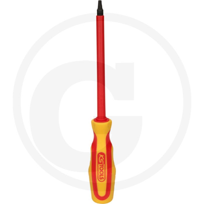 Ks tools ergotorque vde innenvierkant-schraubendreher #3, 2 - 1000v isolierung din 7438, din iso 8764