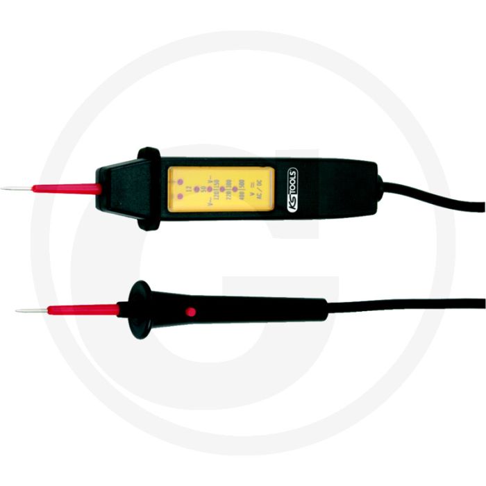 Ks tools universele spanningstester geïsoleerd 12-500v din iso 0680 - draaiveld en faseaanduiding