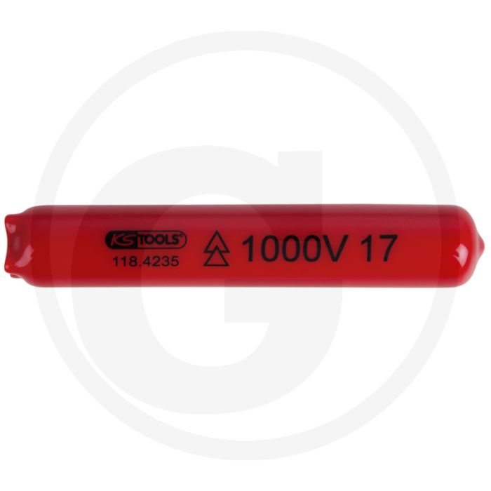 Ks tools isolierte tülle mit klemmkappe, 10mm, l=100mm - tauchisolierung nach iec 60900