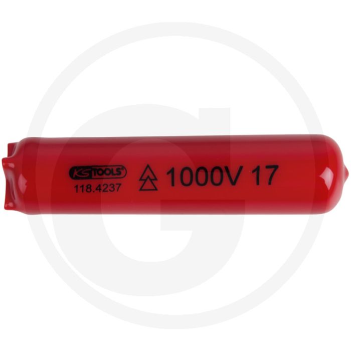 Ks tools isolierte tülle mit klemmkappe, 25mm, l=100mm - tauchisolierung nach iec 60900