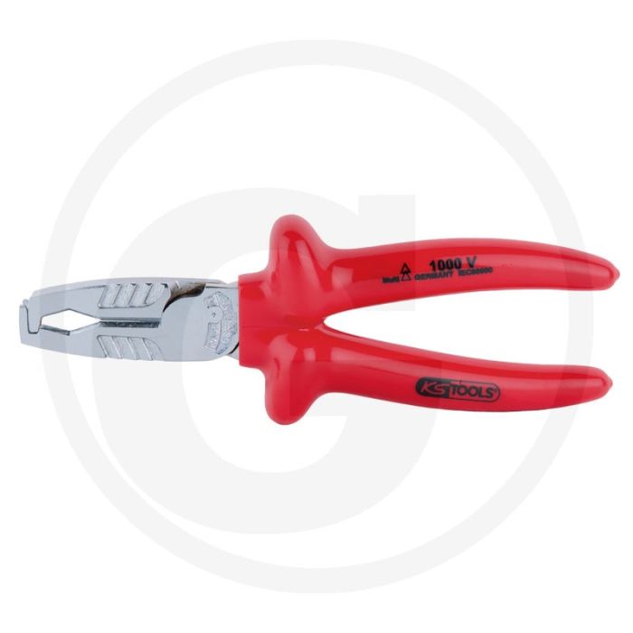 Ks tools 1000v draadstriptang, 185 mm - multifunctionele abisolierzange Ks tools 1000v draadstriptang, 185 mm - multifunctionele abisolierzange