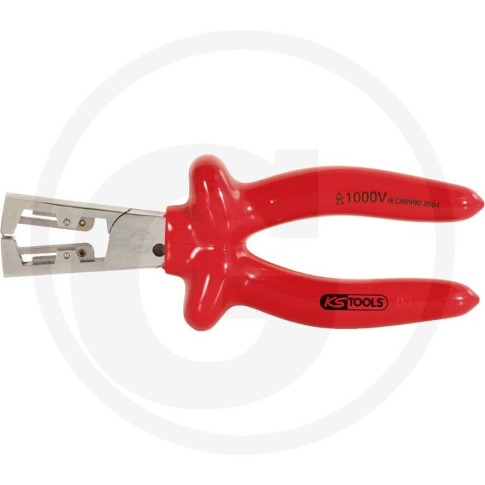 Pince à dénuder Ks Tools Classic 1000 V, 160 mm - dénudage par immersion conforme à la norme CEI 60900 Pince à dénuder Ks Tools Classic 1000 V, 160 mm - dénudage par immersion conforme à la norme CEI 60900