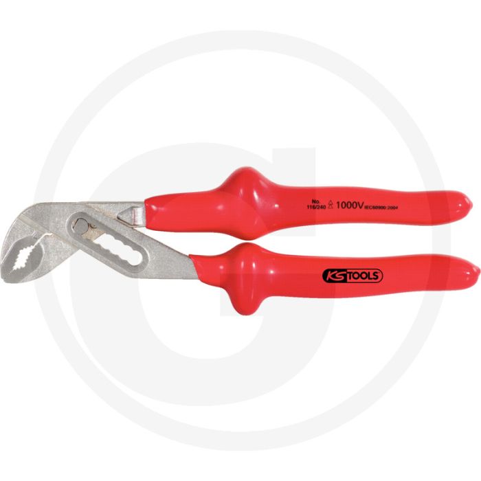 Ks tools classic 1000v wasserpumpenzange, 240 mm - tauchisolierung nach iec 60900 Ks tools classic 1000v wasserpumpenzange, 240 mm - tauchisolierung nach iec 60900