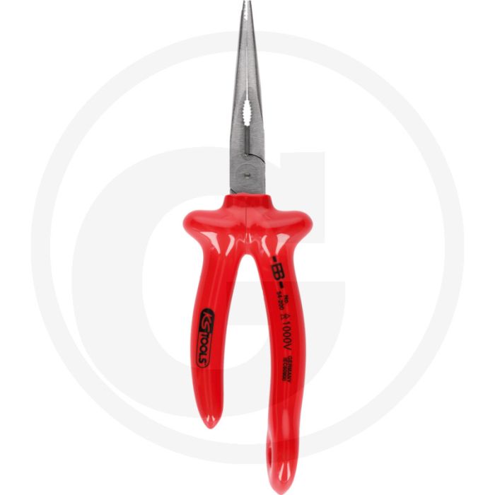 Ks tools 1000v flachrundzange mit sicherungsöse - tauchisolierung nach iec 60900 Ks tools 1000v flachrundzange mit sicherungsöse - tauchisolierung nach iec 60900