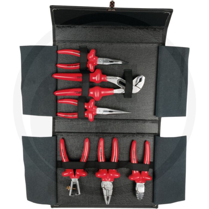Ks tools 1.000 v tangenset - 6-delig, dompelgeïsoleerde handgreep, speciaal staal