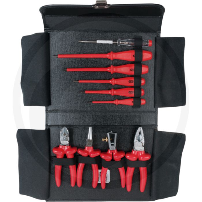 Ks tools classic 1000v tangen- en schroevendraaie 10-delig - tauchisolierung nach iec 60900