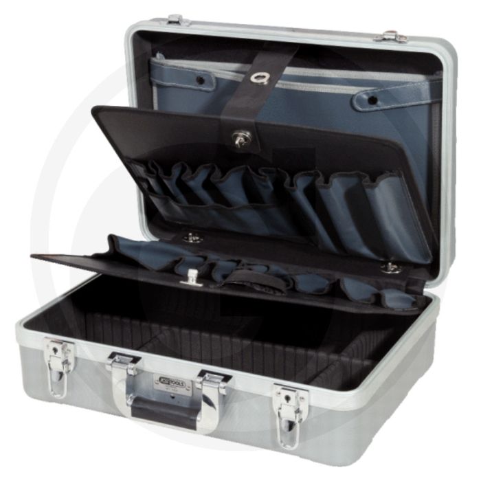 Ks tools abs hardschalen-gereedschapkoffer met aluminiumraam, l471xb338xh154 mm - belastbaar tot 30 kg Ks tools abs hardschalen-gereedschapkoffer met aluminiumraam, l471xb338xh154 mm - belastbaar tot 30 kg