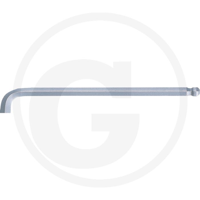 Ks tools kugelkopf-innensechskant-winkelstiftschlüssel, ver. - 6,0 mm, matt verchromt Ks tools kugelkopf-innensechskant-winkelstiftschlüssel, ver. - 6,0 mm, matt verchromt