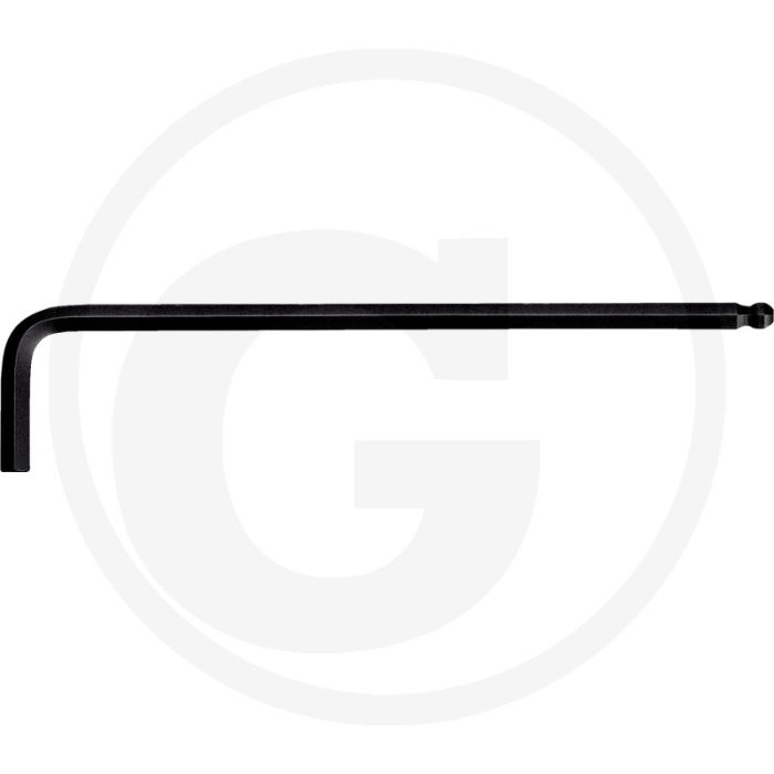 Ks tools basic kogelkop-binnenzeskant-winkelstiftschlüssel, lang, 12 mm - voor moeilijk bereikbare schroeven Ks tools basic kogelkop-binnenzeskant-winkelstiftschlüssel, lang, 12 mm - voor moeilijk bereikbare schroeven