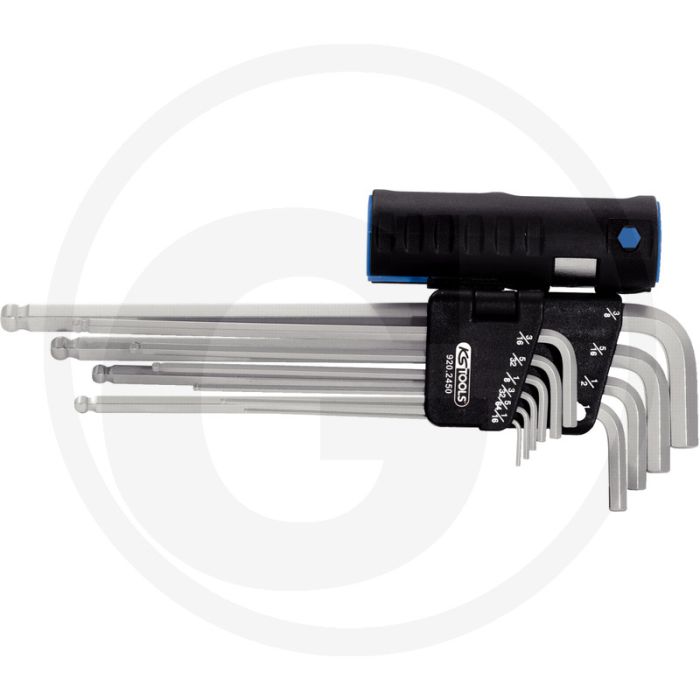Ks tools classic 3 in 1 kogelkop-binnenzeskant-wi - extra lang met kogelkop Ks tools classic 3 in 1 kogelkop-binnenzeskant-wi - extra lang met kogelkop
