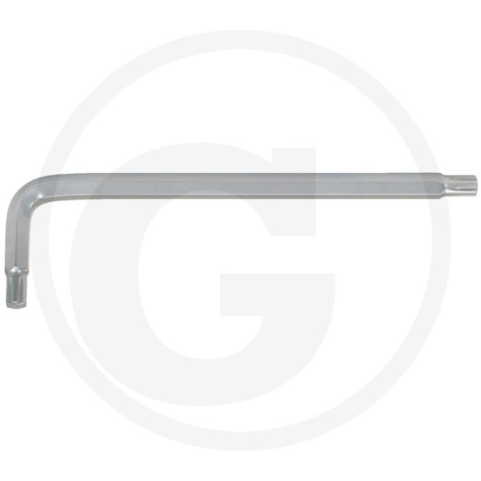 Ks tools classic ribe®-winkelstiftschlüssel, extra lang, m5, gehärtet, verchroomd