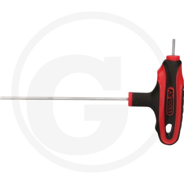 Ks tools t-griff-innensechskant-schlüssel, 3/32", 2-komponentengriff, durchgehend gehärtet, matt verchromt Ks tools t-griff-innensechskant-schlüssel, 3/32", 2-komponentengriff, durchgehend gehärtet, matt verchromt