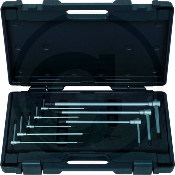 Ks tools Griffschlüsselsatz, 8-teilig 3-fach Sechskant 2-10 mm - Chrom-Vanadium - im Kunststoffkoffer Ks tools Griffschlüsselsatz, 8-teilig 3-fach Sechskant 2-10 mm - Chrom-Vanadium - im Kunststoffkoffer