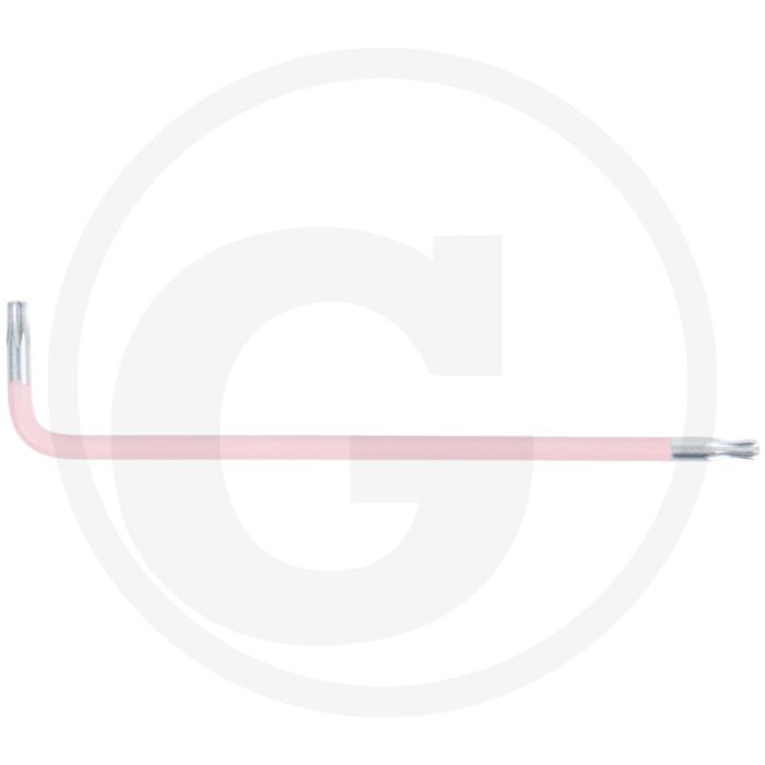Ks tools kugelkopf-tx-stern-winkelstiftschlüssel xl t10 - pink, extra lange ausführung