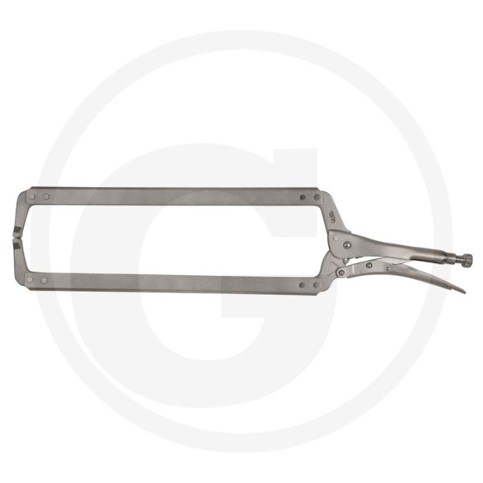 Ks tools pince à souder, xl, 610 mm - rund geschmiedete greifbacken, lösehebel, feststellarretierung, größenjustierung, spanntiefe 295 mm Ks tools pince à souder, xl, 610 mm - rund geschmiedete greifbacken, lösehebel, feststellarretierung, größenjustierung, spanntiefe 295 mm