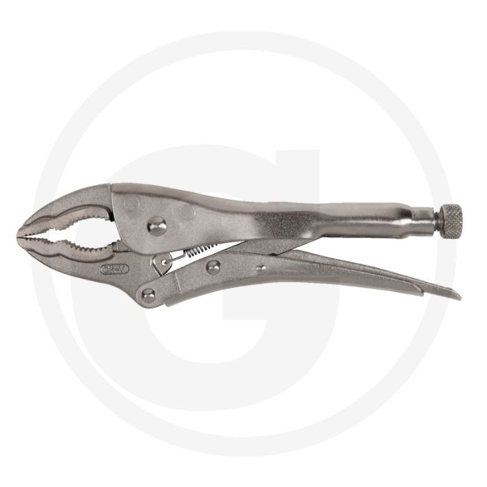 Ks tools griptang - met grote bek, 250 mm - getand, vernikkeld, chroom-molybdeen Ks tools griptang - met grote bek, 250 mm - getand, vernikkeld, chroom-molybdeen