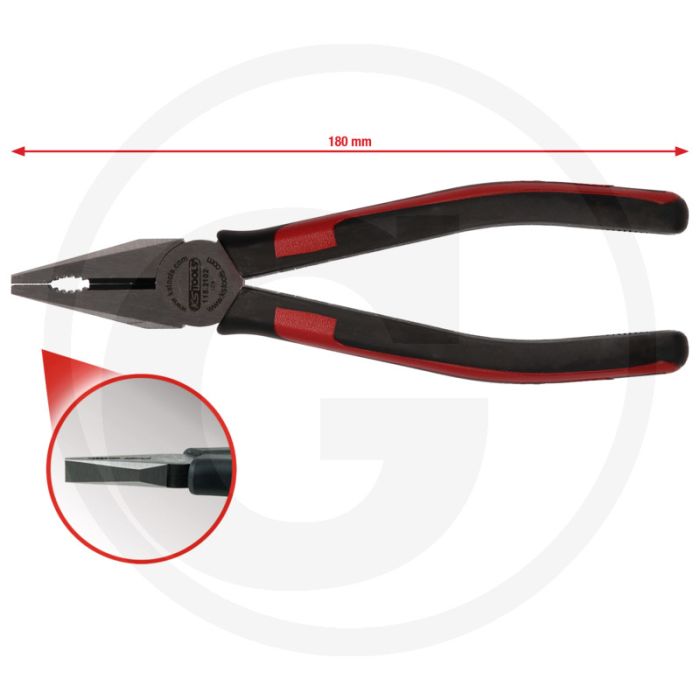 Ks tools slimpower kombinationszange, 180mm - extra schlanke bauform Ks tools slimpower kombinationszange, 180mm - extra schlanke bauform