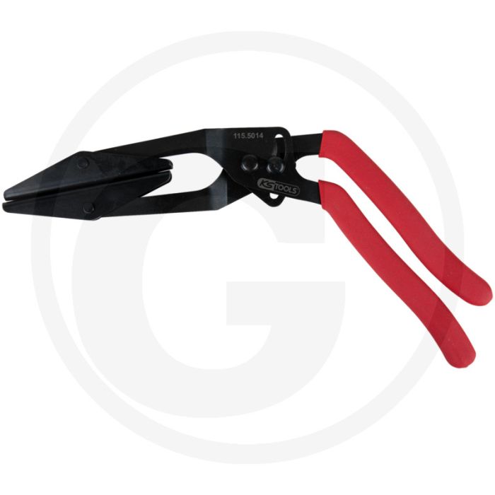 Ks tools ks tools stufenlose-abklemmzange abgewinkelt, Ø 74,0 mm - lengte 330mm