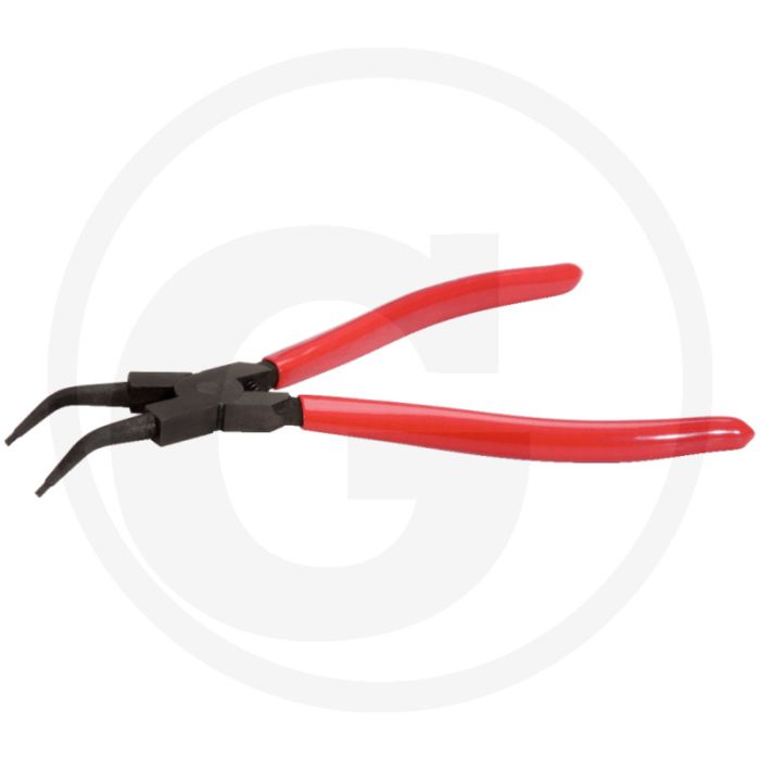 Ks tools wiellager-borgringtang, gebogen, 240 mm - 45° hoek, chroom vanadium Ks tools wiellager-borgringtang, gebogen, 240 mm - 45° hoek, chroom vanadium