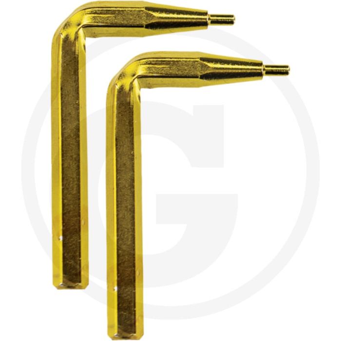Jeu de pointes Ks Tools pour pinces de sécurité à double articulation, 1,0 – pointes interchangeables, code couleur, anodisées Jeu de pointes Ks Tools pour pinces de sécurité à double articulation, 1,0 – pointes interchangeables, code couleur, anodisées