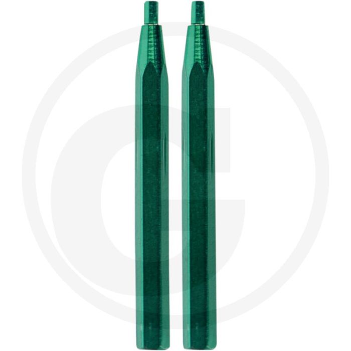 Jeu de pointes Ks pour pinces de sécurité à double articulation, 1,3 - pointes interchangeables - compatible avec les modèles 500.7016 et 500.7036 - code couleur - anodisé Jeu de pointes Ks pour pinces de sécurité à double articulation, 1,3 - pointes interchangeables - compatible avec les modèles 500.7016 et 500.7036 - code couleur - anodisé