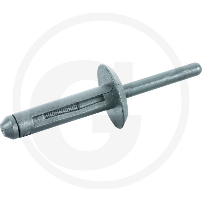 Ks tools vervangingsklinknagels, 10 per pak, 17,2x6,6 mm - breedte: 80mm Ks tools vervangingsklinknagels, 10 per pak, 17,2x6,6 mm - breedte: 80mm