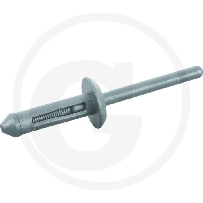 Ks tools vervangingsklinknagels, 10 per pak, 15,8x5 mm - breedte: 80mm