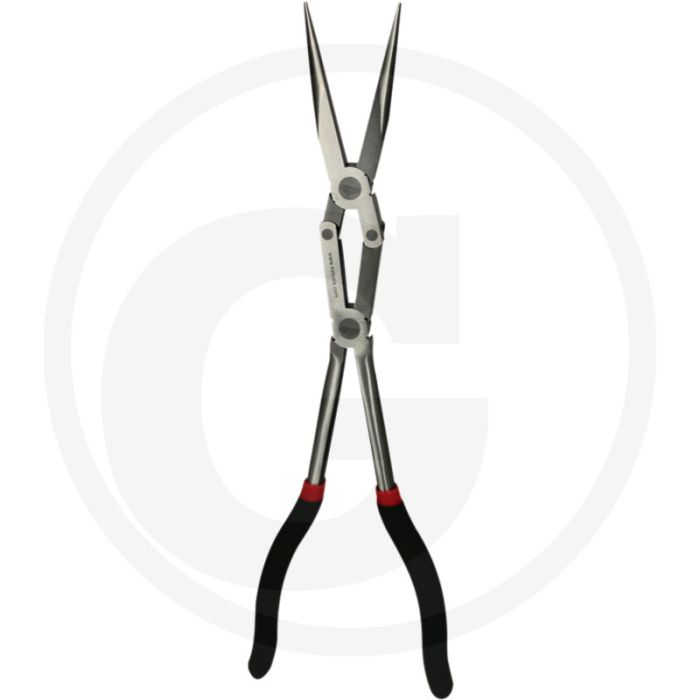 Ks tools doppelgelenk-flachzange, xl - gezahnte ausführung Ks tools doppelgelenk-flachzange, xl - gezahnte ausführung